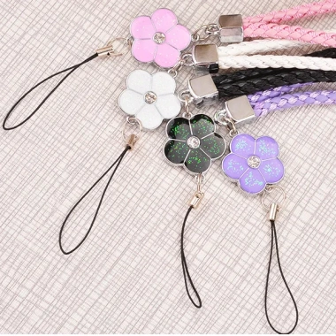 Dây Đeo Điện Thoại Da PU Họa Tiết Hoa Chống Thất Lạc - Tiện Dụng, Giá 17.820₫ 2