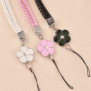 Dây Đeo Điện Thoại Da PU Họa Tiết Hoa Chống Thất Lạc - Tiện Dụng, Giá 17.820₫ 4
