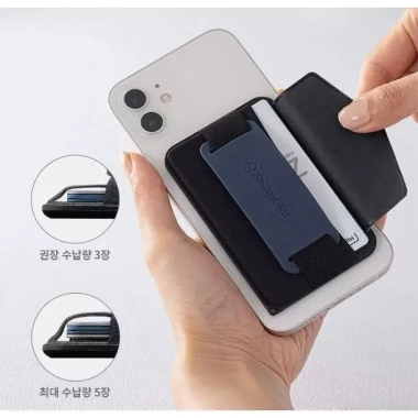 Dây đeo ví SINJIAMORU MagSafe iPhone, đỡ thẻ từ tính, ví mỏng 5 màu, chỉ 420k 7