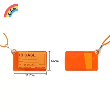 Dây Đựng Thẻ và Chìa Khóa Màu Huỳnh Quang - Móc Trang Trí, Giá Đỡ VN - FAS
