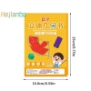 Dây kéo Sách học hình học 3D cho trẻ em DIY mô hình rắn, luyện tư duy không gian MỚI 5