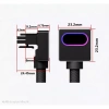 Dây nối GPU 16 Pin 12VHPWR Asia Horse Hydrus LED ARGB gập 90 độ - Giá rẻ 877.000đ 3
