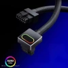 Dây nối GPU 16 Pin 12VHPWR Asia Horse Hydrus LED ARGB gập 90 độ - Giá rẻ 877.000đ 5