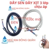 Dây sen INOX 304 1.4m 3 lớp chịu áp lực cho vòi sen tắm và xịt vệ sinh giá 41.730₫