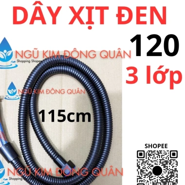 Dây sen INOX 304 1.4m 3 lớp chịu áp lực cho vòi sen tắm và xịt vệ sinh giá 41.730₫ 8