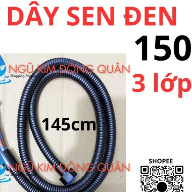 Dây sen INOX 304 1.4m 3 lớp chịu áp lực cho vòi sen tắm và xịt vệ sinh giá 41.730₫ 9