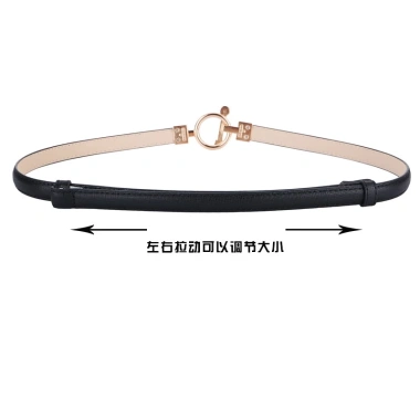 Dây thắt lưng da bò mỏng sang trọng, chất lượng cao, thời trang nữ, giá chỉ 98.999 VND