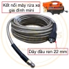 Dây thông tắc cống áp lực nước cho máy rửa xe - dài 10-30m, giá ưu đãi 168.198 VND