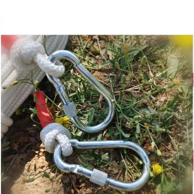 Dây Thừng TAYO 8mm Lõi Thép, Dây Dù Leo Núi, Móc Nối 2 Đầu, Dài 10-30m, Giá 45.000đ