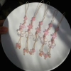 Dây treo điện thoại phong cách mùa hè, móc khóa sao biển & bướm lấp lánh - handmade xeochuhandmade, chỉ 27.400₫ 6