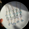 Dây treo điện thoại sao bướm lung linh nhiều màu keyring phonestrap giá 27.400₫