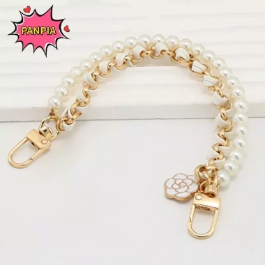 Dây Xích Ví Ngọc Trai 26cm Tay Cầm Ngắn - Thay Thế Dây Đeo Vai Kim Loại, Phụ Kiện Túi Xách Giá 49,248₫