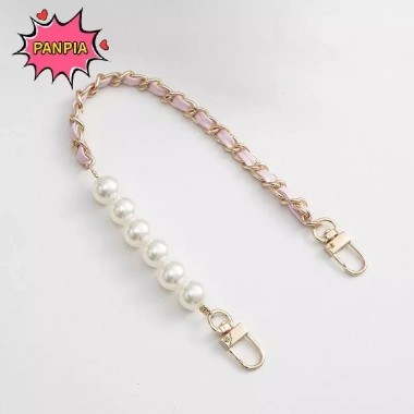 Dây Xích Ví Ngọc Trai 26cm Tay Cầm Ngắn - Thay Thế Dây Đeo Vai Kim Loại, Phụ Kiện Túi Xách Giá 49,248₫