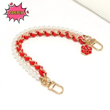Dây Xích Ví Ngọc Trai 26cm Tay Cầm Ngắn - Thay Thế Dây Đeo Vai Kim Loại, Phụ Kiện Túi Xách Giá 49,248₫