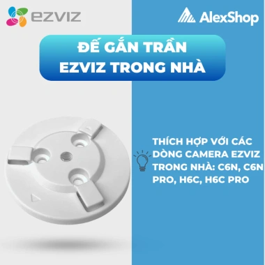 Đế Bas Gắn Trần Camera Imou A32 A52 - Phù hợp Ezviz C6N H6C, Giá chỉ 9.900 2 Đế Bas Gắn Trần Camera Imou A32 A52 - Phù hợp Ezviz C6N H6C, Giá chỉ 9.900 2