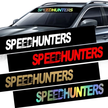 Đề Can Dán Kính Chặn Gió Xe Hơi Xe Máy Kiểu Nhật Bản 18x2cm In SPEED HUNTERS JDM Giá Ưu Đãi 52.890 VND 2