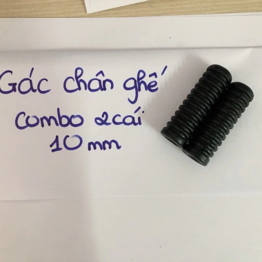 Đế cao su gác chân trước cao cấp cho ghế ngồi xe, 2 chiếc đen, giảm giá hấp dẫn 3