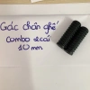 Đế cao su gác chân trước cao cấp cho ghế ngồi xe, 2 chiếc đen, giảm giá hấp dẫn 4