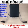 Đế cao su gác chân trước cao cấp cho ghế ngồi xe, 2 chiếc đen, giảm giá hấp dẫn 7