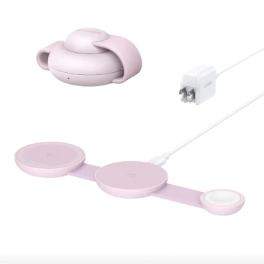 Đế sạc không dây Anker MagGo B25M8 UFO 15W 3‑in‑1 Gập Gọn, Có Cóc & Dây C‑C, Bảo hành 18 tháng 1 đổi 1 - 1.547.545₫