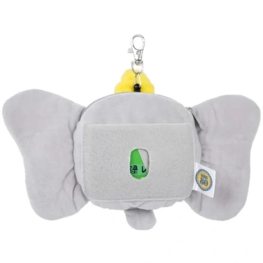 Dễ Thương Dumbo Voi – Hộp Đựng Thẻ ID Đứng Bao Móc Khóa Đồng Xu, Túi Bảo Quản 313.200 VND 3