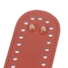 Đế túi da PU đục lỗ sẵn kèm chân đế – Đáy túi handmade đa size, giá ưu đãi 35k 2