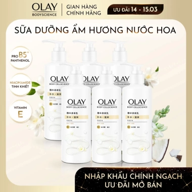 Deal Hời COMBO 6 Sữa Dưỡng Thể Olay 5% Niacinamide + Vitamin C 260g Pro B5 Quả Mọng Dạ Lan Hương - Giá 1.584.000đ 10 Deal Hời COMBO 6 Sữa Dưỡng Thể Olay 5% Niacinamide + Vitamin C 260g Pro B5 Quả Mọng Dạ Lan Hương - Giá 1.584.000đ 10