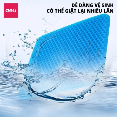 Đệm Gel Lót Ghế Tổ Ong Silicon Thoáng Mát, Êm Ái Ô Tô & Văn Phòng Giá 129k