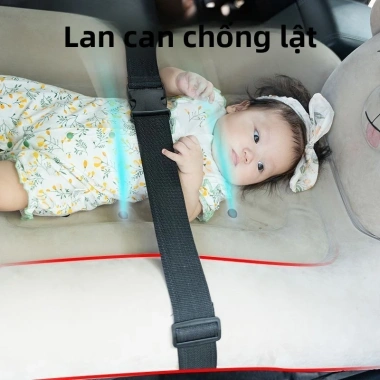 Đệm ngủ trẻ em ghế sau ô tô - Giường du lịch, hơi nhẹ, giảm 23% 817.600₫ 5