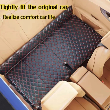 Đệm ô tô ghế sau da cao cấp, treo không bơm hơi, bền vượt trội, giá 375.000đ 2