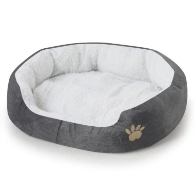 Đệm ổ tròn cỡ nhỏ 50x40x15cm cho chó mèo 4
