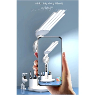 Đèn bàn LED bảo vệ mắt sạc USB cảm ứng điều chỉnh độ sáng - ký túc xá, trẻ em, quà tặng