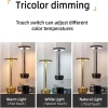 Đèn bàn LED kim loại phong cách Trung Quốc đa năng, bảo vệ mắt, sáng tạo cho làm việc & ngủ - 205.590₫ 9