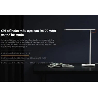 Đèn Bàn Thông Minh Mi LED Desk Lamp 1S – Chính Hãng, BH 1 Năm, Giá 810.000₫ 4 Đèn Bàn Thông Minh Mi LED Desk Lamp 1S – Chính Hãng, BH 1 Năm, Giá 810.000₫ 4