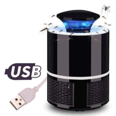Đèn Bắt Muỗi Hình Trụ USB Thông Minh - Máy Bắt Muỗi Trong Phòng Tiện Lợi, An Toàn, Giá 80.000 VNĐ