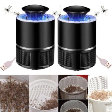 Đèn Bắt Muỗi Hình Trụ USB Thông Minh - Máy Bắt Muỗi Trong Phòng Tiện Lợi, An Toàn, Giá 80.000 VNĐ