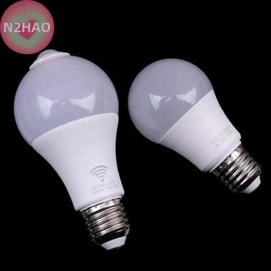 Đèn cảm biến chuyển động N2HAO E27 PIR LED 5W-9W-15W - Tiết kiệm, tự động bật tắt 2
