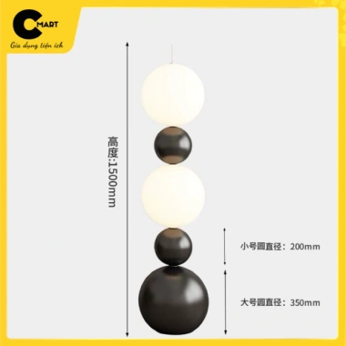 Đèn Cây Đứng CM34 - Đèn Sàn Decor Phòng Khách, Livestream, Phòng Ngủ, Giá ưu đãi 1.365.000₫ 8