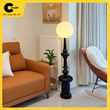 Đèn cây đứng CM44 Kiểu trung cổ - Đèn sàn decor sang trọng, giảm giá 695.000₫