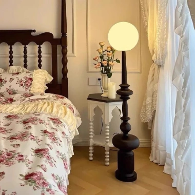 Đèn cây đứng CM44 Kiểu trung cổ - Đèn sàn decor sang trọng, giảm giá 695.000₫