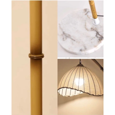 Đèn cây đứng tre phong cách Nhật Bản - Đèn sàn hiện đại, giảm giá 689.000₫