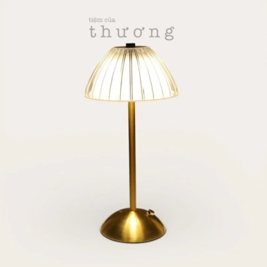 Đèn để bàn cảm ứng MS1 3 chế độ, vintage, kèm dây sạc – chỉ 145.000₫