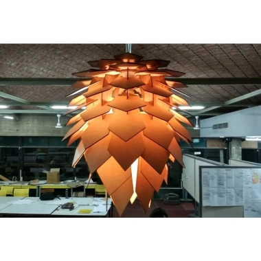 Đèn gỗ trang trí DG088 – Đèn chùm nón thông, đèn thả trần hiện đại, giảm còn 222.000₫ 2 Đèn gỗ trang trí DG088 – Đèn chùm nón thông, đèn thả trần hiện đại, giảm còn 222.000₫ 2