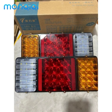 Đèn hậu xe tải LED 3 ngăn 2.003A chống nước 12V Giá chỉ 96.040₫