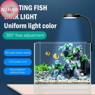 Đèn LED Bể Cá N2HAO 5W, Hạt Xoay 360 Độ, Kẹp Đèn Nhỏ Gọn, Phích Cắm USB, Giá Ưu Đãi 84.810₫
