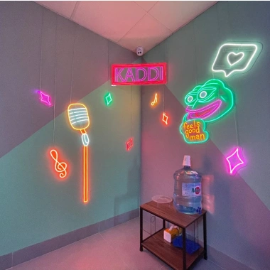 Đèn LED chữ Neon tùy chỉnh - Led Neon theo yêu cầu, tên, dán tường, giá 15.000 VND