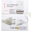 Đèn LED dây bông tuyết Giáng sinh 3,2M - Rèm chống thấm, trang trí tiệc cưới 6