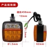 Đèn LED Dragon Works 12V/24V Hai Mặt, Bật Tín Hiệu Treo Nĩa, Nâng Đèn Vuông Phía Trước – Giá Ưu Đãi 162.358₫ 9