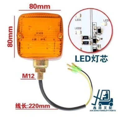 Đèn LED Dragon Works 12V/24V Hai Mặt, Bật Tín Hiệu Treo Nĩa, Nâng Đèn Vuông Phía Trước – Giá Ưu Đãi 162.358₫ 10