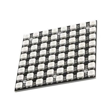 Đèn LED HL Square 64 LED 5.050 WS2.812, trình điều khiển đa màu, giảm giá 19% chỉ 96.800đ